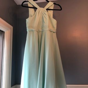 Mint Green David’s Bridal Dress